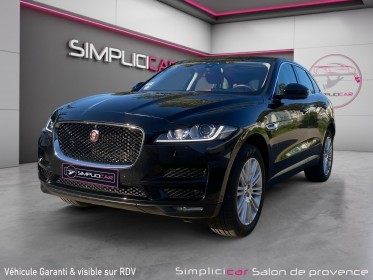 Jaguar f-pace 2.0 d - 180 ch awd bva8 portfolio / toit ouvrant / sieges chauffants electriques / camera 360 / son meridian...