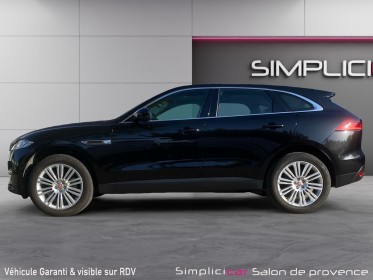 Jaguar f-pace 2.0 d - 180 ch awd bva8 portfolio / toit ouvrant / sieges chauffants electriques / camera 360 / son meridian...