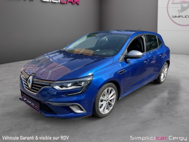 Renault megane iv berline tce 140 gt-line occasion osny simplicicar simplicibike france