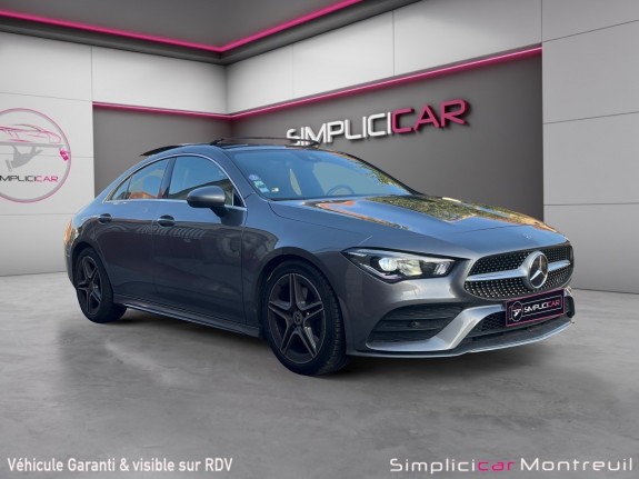 Mercedes cla coupe 200 amg line - apple carplay - toit ouvrant - camera de recul - detecteur d'angle mort - entretien...