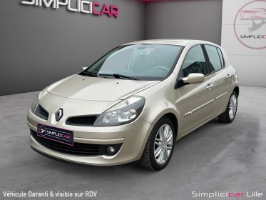 Renault clio iii 2.0 16v 140 initiale occasion simplicicar lille  simplicicar simplicibike france