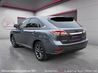 Lexus rx 450h 3.5 v6 299 awd f sport e-cvt - toit ouvrant occasion simplicicar lagny  simplicicar simplicibike france