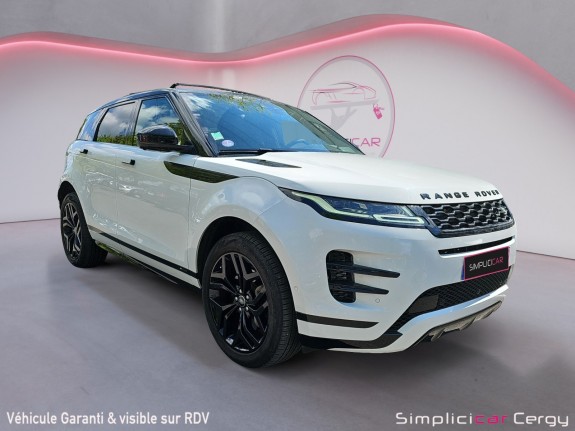 Land rover range rover evoque p300e  r-dynamic se phev awd bva8 occasion osny simplicicar simplicibike france