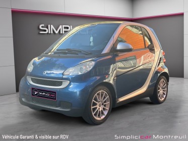 Smart fortwo coupe smart  1.0 71ch mhd passion sort de révision garantie 12 mois occasion montreuil (porte de vincennes)(75)...