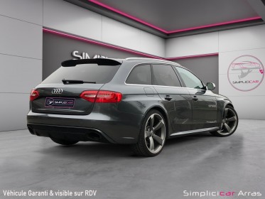 Audi rs4 avant v8 4.2 fsi 450 quattro s tronic 7 occasion simplicicar arras  simplicicar simplicibike france