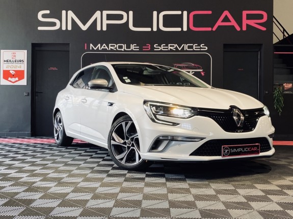 Renault megane iv berline tce 205 energy edc gt - garantie 12 mois occasion  simplicicar aix les bains simplicicar...