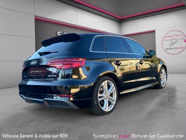 Audi a3 sportback 35 tfsi cod 150 s tronic 7 sport limited occasion simplicicar brive la gaillarde  simplicicar simplicibike...