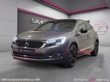 Ds ds4 performance 210ch / garantie 12 mois occasion simplicicar nancy simplicicar simplicibike france