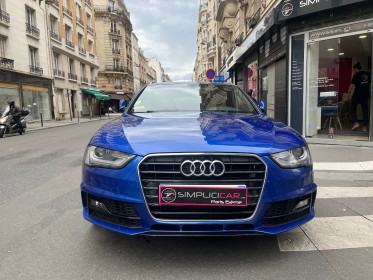 Audi a4 a4 2.0 tdi 190  s tronic 7 s line occasion paris 15ème (75) simplicicar simplicibike france