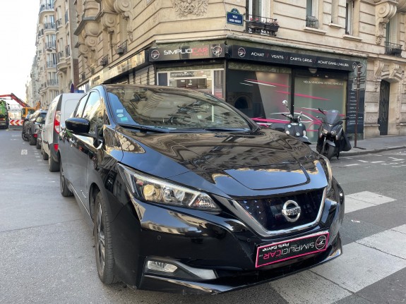 Nissan leaf electrique 40kwh n-connecta occasion paris 15ème (75) simplicicar simplicibike france