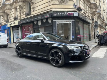 Audi a3 cabriolet 2.0 tdi 150 s tronic 6 s line occasion paris 15ème (75) simplicicar simplicibike france