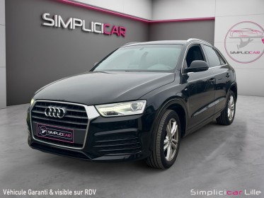 Audi q3 2.0 tdi s line occasion simplicicar lille  simplicicar simplicibike france