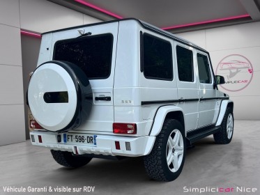 Mercedes classe g 63 amg edition 463. occasion  simplicicar vaucresson nice - pfvauto simplicicar simplicibike france