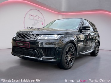 Land rover  range rover sport  404ch hse dynamic toit panoramique/ tva rÉcupÉrable/garantie 12 mois occasion paris 17ème...