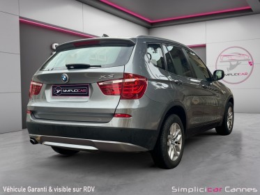 Bmw x3 f25 sdrive18d 143ch luxe occasion cannes (06) simplicicar simplicibike france