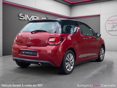 Citroen ds3 vti 95 chic bmp occasion cannes (06) simplicicar simplicibike france