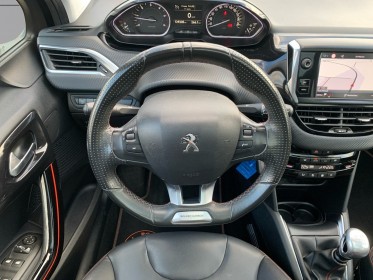 Peugeot 208 1.6l hdi 120ch roland garros - toit panoramique - climatisation bi-zone - gps - ambiance led - garantie 12...