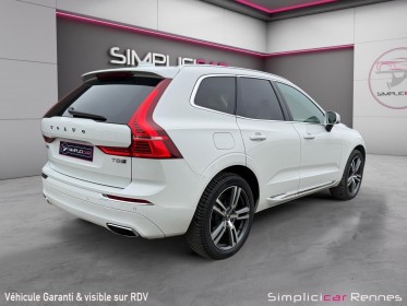 Volvo xc60 geartronic 8, inscription t8 twin engine 303 ch  87 ch, reprise possible occasion simplicicar rennes simplicicar...