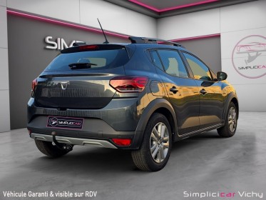 Dacia sandero stepway eco-g 100  confort pack city garantie 12 mois occasion simplicicar vichy simplicicar simplicibike france