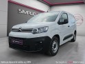 Citroen berlingo fourgon van m 800kg electrique 136 ch , tva récupérable, prix ht 23 988ttc, occasion simplicicar rennes...