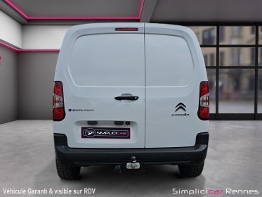 Citroen berlingo fourgon van m 800kg electrique 136 ch , tva récupérable, prix ht 23 988ttc, occasion simplicicar rennes...