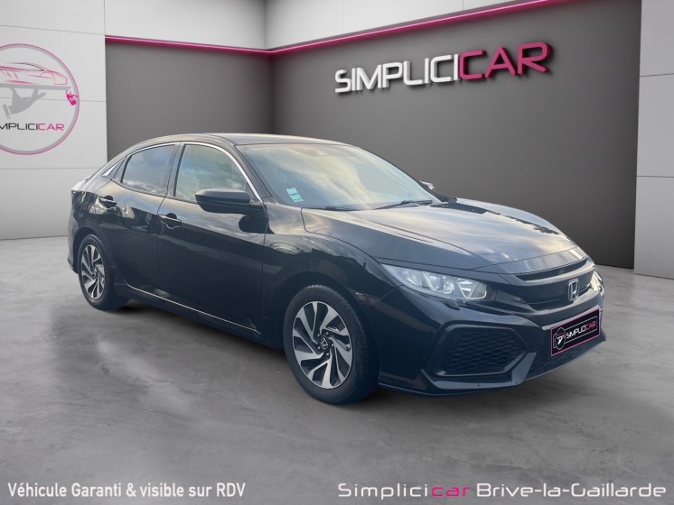 Honda civic 2017 1.0 i-vtec 129 exclusive occasion simplicicar brive la gaillarde  simplicicar simplicibike france