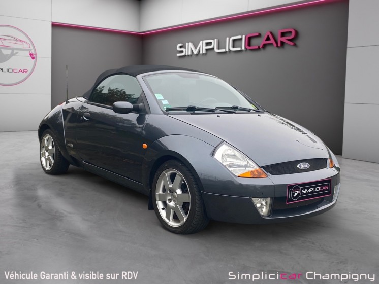 Ford streetka 1.6 8v cabriolet /cuir /climatisation occasion champigny-sur-marne (94) simplicicar simplicibike france