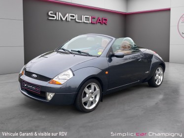 Ford streetka 1.6 8v cabriolet /cuir /climatisation occasion champigny-sur-marne (94) simplicicar simplicibike france