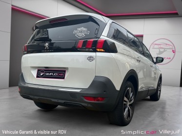 Peugeot 5008 2018 bluehdi 130ch ss eat8 allure, caméra de recul 360°, apple carplay, carnet d'entretiens peugot, phares......