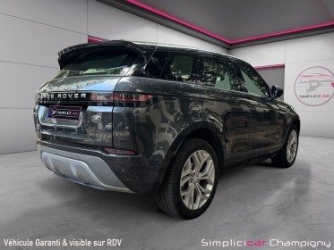 Land rover range rover evoque d150 awd bva9 s - virtual cockpit - apple carplay - pack cuir occasion champigny-sur-marne (94)...