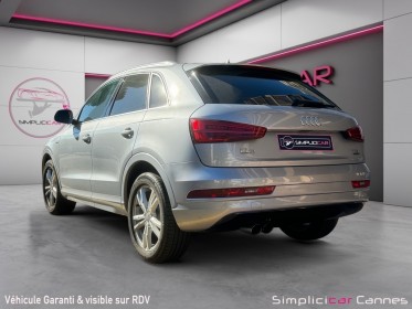 Audi q3 q3 2.0 tfsi 180 ch s tronic 7 quattro s line occasion cannes (06) simplicicar simplicibike france