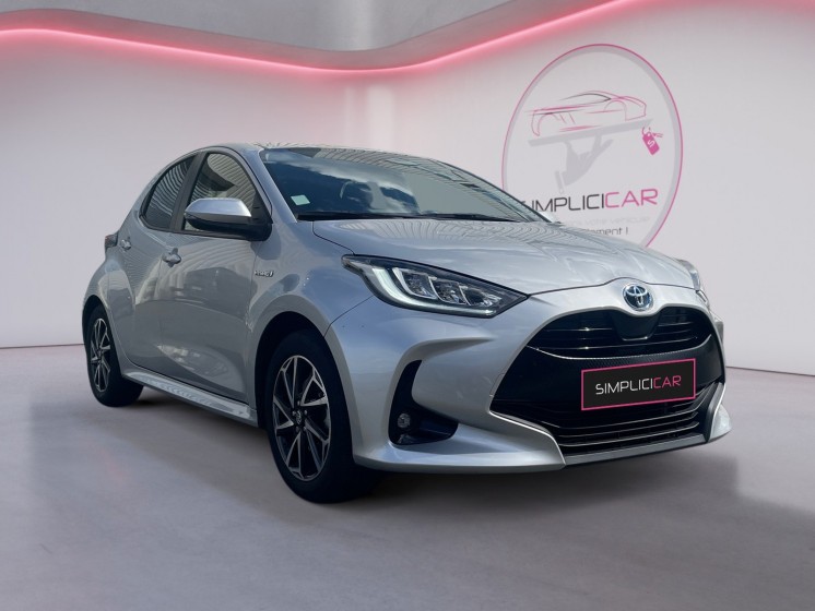 Toyota yaris hybride my21 - 116ch  design - carplay - full entretien toyota occasion simplicicar orgeval  simplicicar...