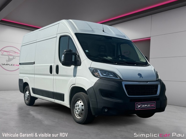 Peugeot boxer fourgon tole 335 l2h2 bluehdi 130 premium pack tva recuperable occasion simplicicar pau simplicicar...