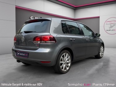 Volkswagen golf 160 cv 1.4 tsi carat garantie 12 mois occasion paris 17ème (75)(porte maillot) simplicicar simplicibike france