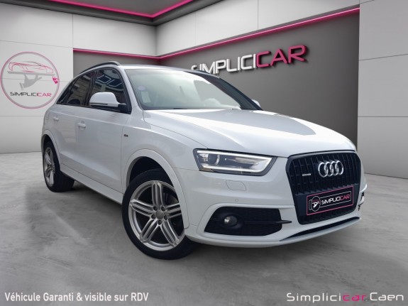 Audi q3 2.0 tfsi 211 ch quattro s line s tronic 7 garantie 12 mois occasion simplicicar caen  simplicicar simplicibike france