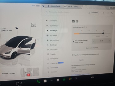 Tesla model 3   dual motor  grande autonomie awd 346 75 kwh occasion simplicicar la ciotat simplicicar simplicibike france