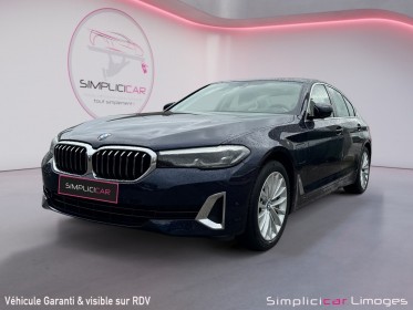 Bmw serie 5 g30 lci 530e twinpower turbo 292 ch bva8 luxury occasion simplicicar limoges  simplicicar simplicibike france