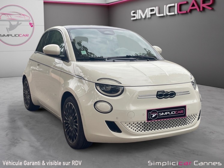 Fiat 500 nouvelle my23 serie 2 e 118 ch la prima occasion cannes (06) simplicicar simplicibike france