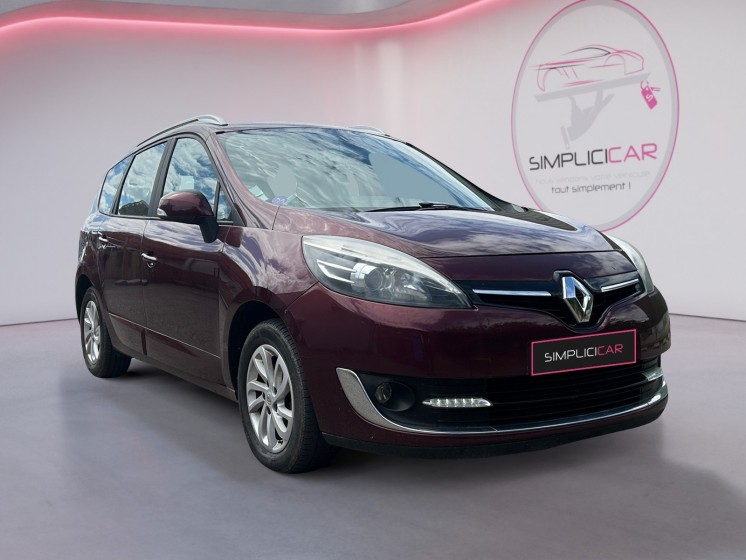 Renault grand scenic iii tce 130ch / 5places sieges chauffants / regulateur limiteur de vitesse / attelage occasion...