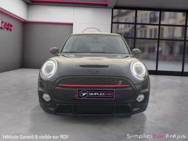 Mini hatch 3 portes f56 cooper s 192 ch pack john cooper works occasion simplicicar frejus  simplicicar simplicibike france