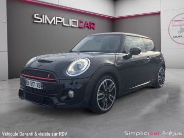 Mini hatch 3 portes f56 cooper s 192 ch pack john cooper works occasion simplicicar frejus  simplicicar simplicibike france