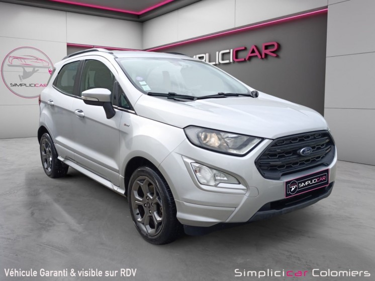 Ford ecosport 1.0 ecoboost 125 bvm6 st-line occasion simplicicar colomiers  simplicicar simplicibike france