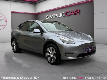 Tesla model y grande autonomie dual motor awd attelage autopilote ameliore occasion paris 17ème (75)(porte maillot)...