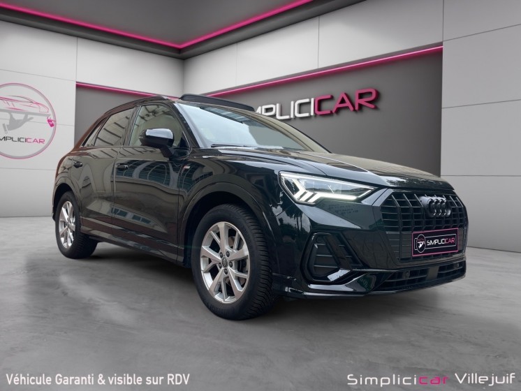 Audi q3 35 tfsi 150 ch s tronic 7 s line / sline , toit ouvrant occasion simplicicar villejuif  simplicicar simplicibike france