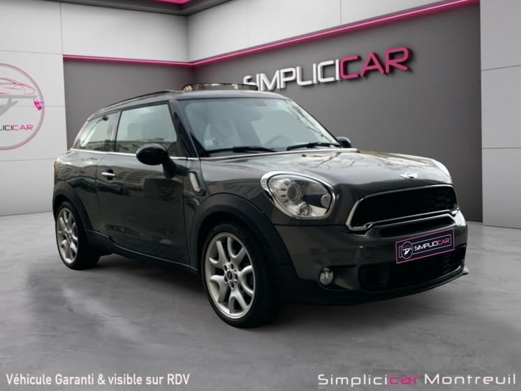 Mini paceman r61 184 ch cooper s a/garantie 12 mois occasion montreuil (porte de vincennes)(75) simplicicar simplicibike france