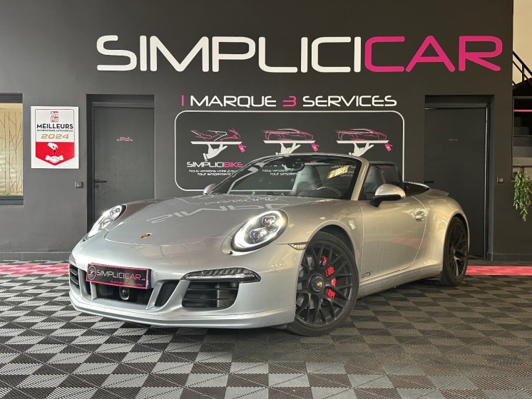 Porsche 911 991 carrera 4 gts cabriolet 991 carrera 4 gts cabriolet 3.8l 430 cv garantie 12 mois occasion  simplicicar aix...