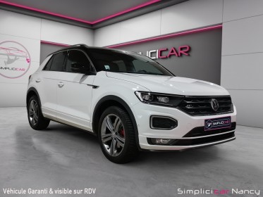 Volkswagen t-roc 2.0 tdi 150ch dsg7 r-line / excellent etat / origine france / garantie 12 mois occasion simplicicar nancy...