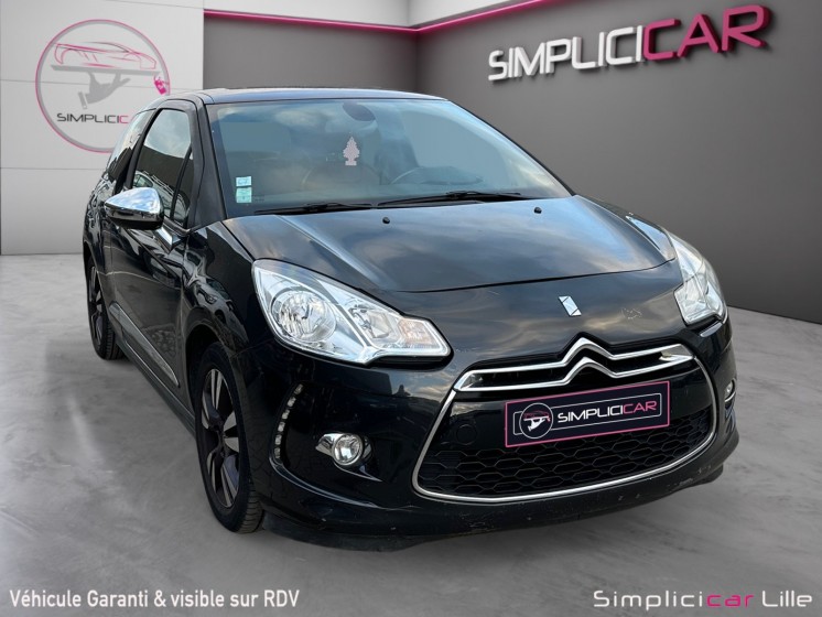 Citroen ds3 120 airdream so chic occasion simplicicar lille  simplicicar simplicibike france