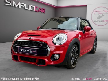 Mini cooper  s 192 ch - john cooper works occasion cannes (06) simplicicar simplicibike france