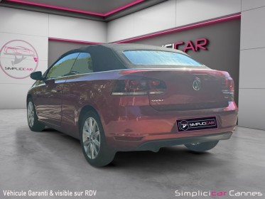 Volkswagen golf cabriolet 1.6 tdi 105 ch carat occasion cannes (06) simplicicar simplicibike france